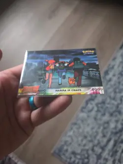 Pokemon TCG Marina in Chaos Pokemon Topps Mewtwo Strikes Back 14 - Image 2