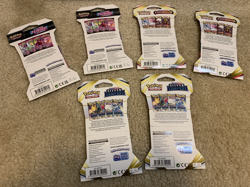 Pokemon TCG Fusion Strike Lost Origin Silver Tempest Sleeved Booster Packs - Image 2