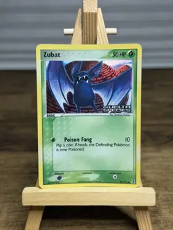 Zubat 88/113 Pokemon Delta Species Reverse Holo Stamped - MP/HP - Image 1