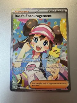 Rosa’s Encouragement 123/088 Pokemon SIR Full Art Perfect Order - Image 1