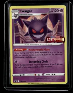 2019-2023 Pokemon Sword & Shield Black Star Promos Gengar #SWSH241 - Image 1
