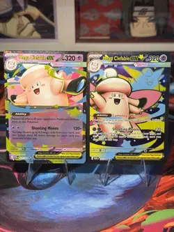 Pokemon 2026 ME Perfect Order Mega Clefable EX 103/088 UR & 031/088 RR Near Mint - Image 1
