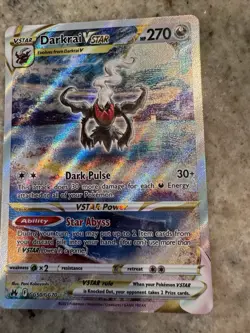 Darkrai VSTAR GG50/GG70 Pokemon Crown Zenith Galarian Gallery ultra rare 2023 NM - Image 5