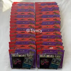 8x Pokemon Ascended Heroes Tech Sticker Collection - 4x Gastly & 4x Charmander ✅ - Image 1