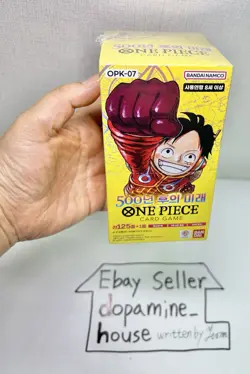 OPK-07 One Piece TCG 500 Years in the Future Booster Box Shipping Charges Check - Image 1