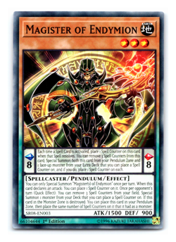 Magister of Endymion - SR08-EN003 - Common - 1st Edition - Yugioh - Image 1