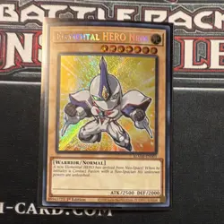 YuGiOh! BLMM-EN003 Elemental HERO Neos 1st Edition Secret Rare NM - Image 1