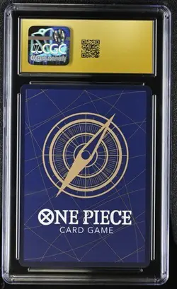 2025 ONE PIECE JAPANESE OP12-015 LEGACY MASTER MONKEY D LUFFY CGC 10 PRISTINE - Image 2