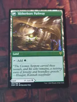 MTG Darkbore Pathway Slitherbore Pathway [Kaldheim] NM - Image 2