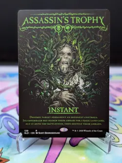 MTG Secret Lair- Assassin's Trophy 139 Borderless Regular - Image 1