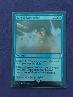Rite of Replication (Surge Foil) #270 (NM) Final Fantasy FIC Magic MTG - Image 1