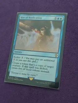 Rite of Replication (Surge Foil) #270 (NM) Final Fantasy FIC Magic MTG - Image 2