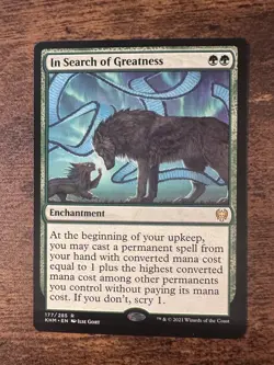 In Search of Greatness Kaldheim Regular NM MTG - Image 1