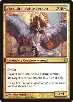MTG - Basandra, Battle Seraph - Conspiracy - Magic the Gathering - Image 1