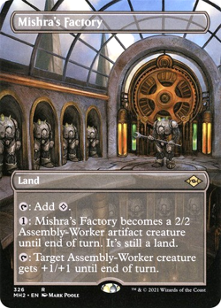 MTG - Mishra's Factory - Borderless - MH2 - Magic the Gathering - Image 1