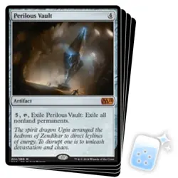 PERILOUS VAULT X4 2015 Core Set M15 Magic MTG MINT CARD - Image 1