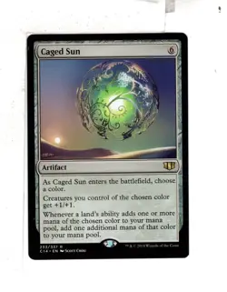 MTG SkeenAB Caged Sun from Commander 2014. NM. - Image 1