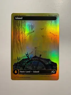 Island (0508) (First-Place Foil) 508 MTG Aetherdrift Foil - Image 1