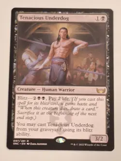Tenacious Underdog - Streets of New Capenna Magic the Gathering MTG Nice! - Image 1