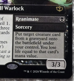 MTG Grave Researcher #0325 Extended Art Rare Secrets of Strixhaven MINT - Image 4