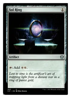 Sol Ring 263 UC Commander 2021 NM - Image 1