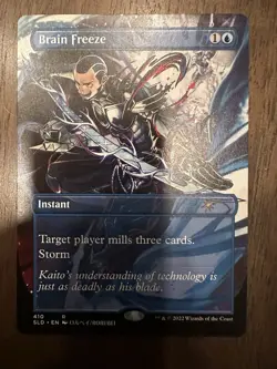 Brain Freeze : MTG / Secret Lair Drop SLD #410 / NM - Image 1