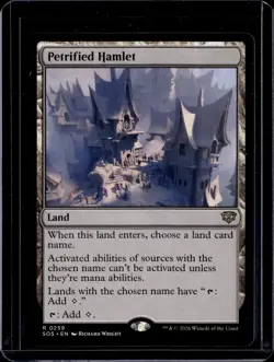 Petrified Hamlet - 259 - SOS - NM - MTG Magic the Gathering - Image 1