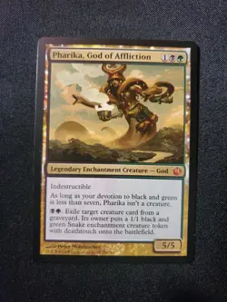 MTG Pharika, God Of Affliction Journey Into Nix NM Magic The Gathering See Pics - Image 1