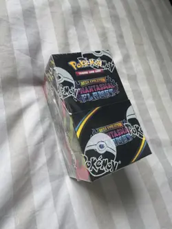 Pokemon PHANTASMAL FLAMES Half Booster Box (18 Packs) - Sealed and Brand New! - Image 1