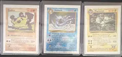 Pokemon legendary collection reverse holo Mankey,Golduck, and Magneton Lot 3 - Image 1