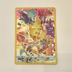 Pikachu 160/159 SWSH: Crown Zenith Secret Rare Holo Full Art 70 HP English - Image 1
