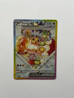 Pokemon TCG Eevee SVP 174 Black Star Promo Card - Prismatic Evolutions SPC Promo - Image 1