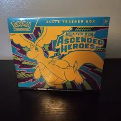 Pokemon Mega Evolution Ascended Heroes Elite Trainer Box Sealed New - Image 1