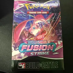 Pokemon TCG: Sword & Shield Fusion Strike Build and Battle Booster Kit Box Set - Image 1