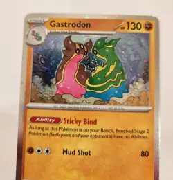 Perfect Swirl Placement!!! GASTRODON POKEMON COSMOS HOLO 107/191 PROMO NM HOLO - Image 3