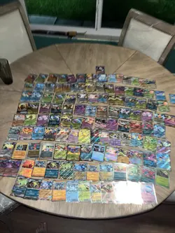pokemon card lot English Holo Ir Sir Lot 66 Cards - Image 1