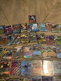 pokemon card lot English Holo Ir Sir Lot 66 Cards - Image 3
