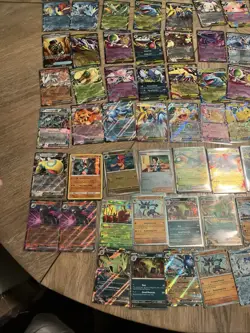 pokemon card lot English Holo Ir Sir Lot 66 Cards - Image 5
