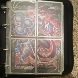 Pokemon Card Binder with 145 Pokemon Cards Assorted Lot - Image 3