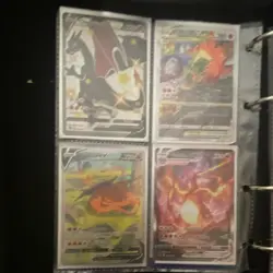 Pokemon Card Binder with 145 Pokemon Cards Assorted Lot - Image 4