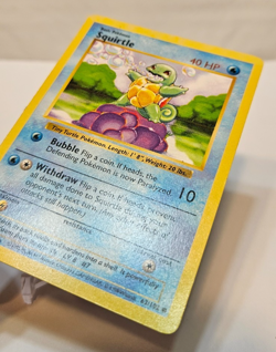 Squirtle 63/102 Common Shadowless Base Set Pokemon 1788 - Image 2