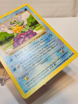 Squirtle 63/102 Common Shadowless Base Set Pokemon 1788 - Image 5