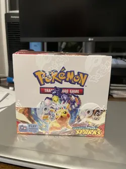 Pokemon TCG Scarlet & Violet Surging Sparks Booster Box Pack - Factory Sealed - Image 1