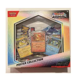 Pokemon TCG Scarlet & Violet Prismatic Evolutions Poster collection NEW SEALED ￼ - Image 1