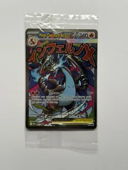 SEALED Mega Charizard X EX MEP 023 Oricorio 024 Pokemon UPC Promo Full Art Card - Image 1