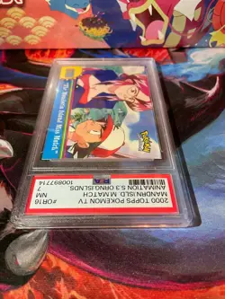 2000 Topps Pokemon TV Series 3 #OR16 Mandarin Island Miss Match PSA 7 NM - Image 4