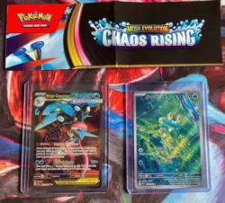 Pokemon TCG Froakie Illustration Rare & Mega Greninja Full Art - CHAOS RISING 🔥 - Image 1