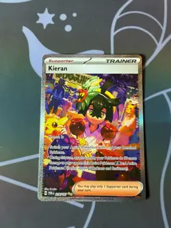 Kieran - 218/167 - Twilight Masquerade - Pokemon NM Special Illustration Rare - Image 2