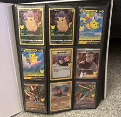 Pokemon TCG Card Lot With 90 cards + Black Bolt Binder - Image 1
