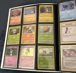 Pokemon TCG Card Lot With 90 cards + Black Bolt Binder - Image 2